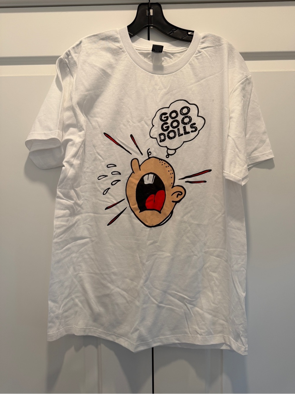 NWOT - Goo Goo Dolls White Graphic Short-Sleeve Tee